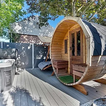 ホテル Thema Vakantiewoning Bij Gezond Aan Zee - Exclusief Toegang Wellnesstuin アウドルプ